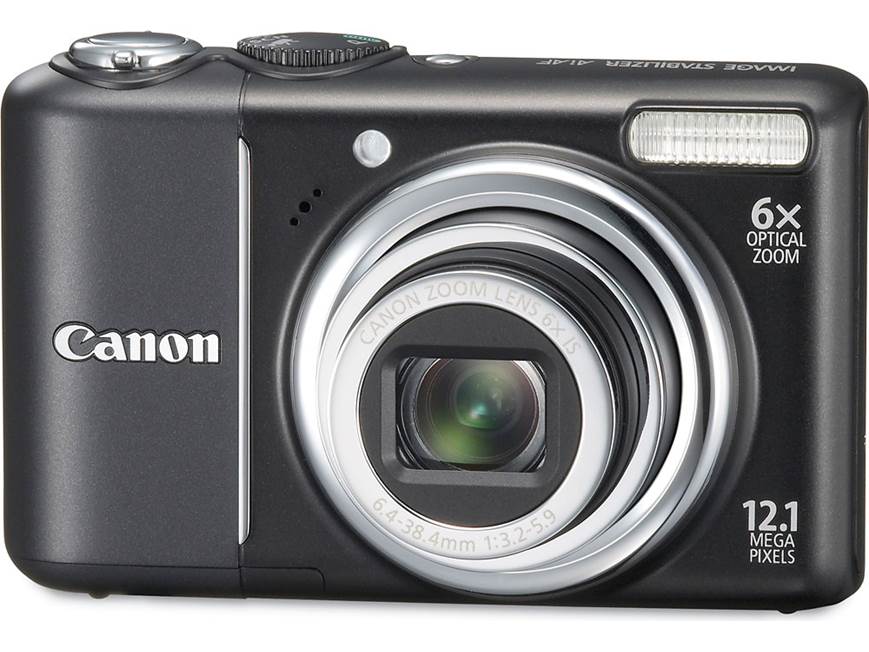 Canon PowerShot A2100 IS 12.1-megapixel digital camera with 6X