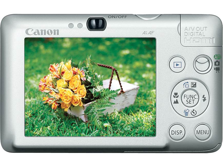 Canon PowerShot SD780 IS (Silver) 12-megapixel digital camera with