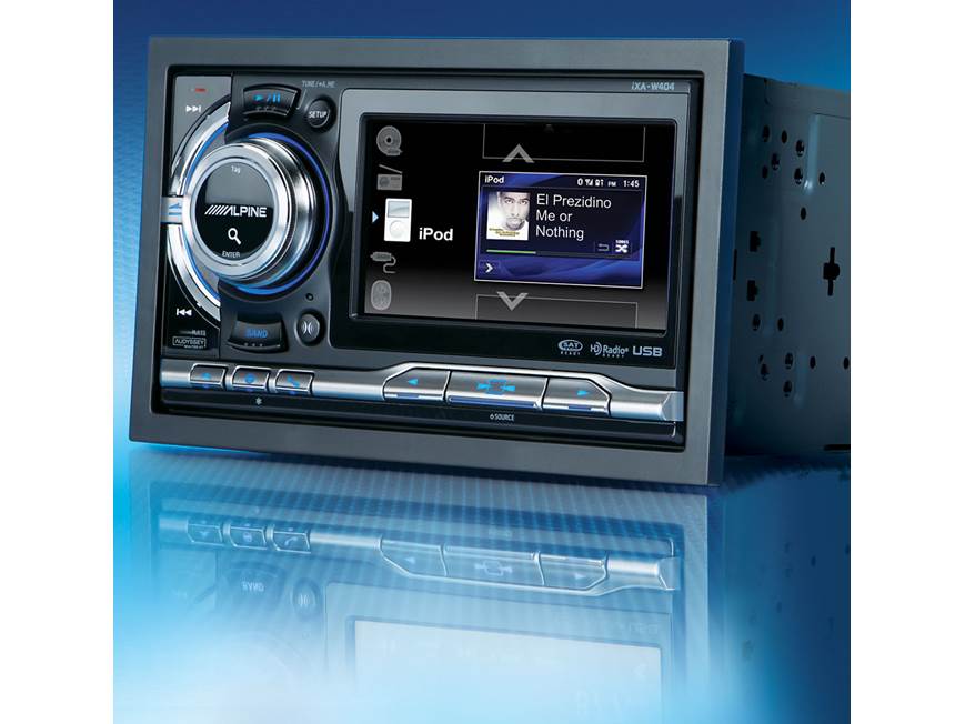 Alpine iXA-W404 Digital media receiver at Crutchfield Canada