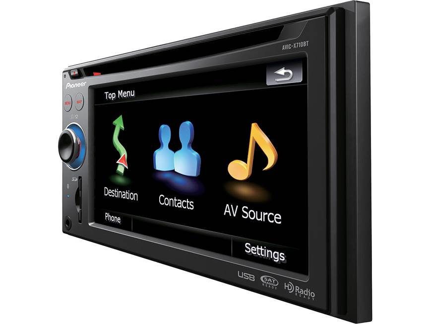 Pioneer AVIC-X710BT Navigation receiver at Crutchfield Canada