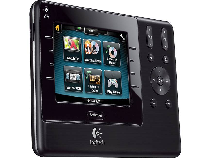 ロジテック　Logitech Harmony 1100 Universal Remote タッチスクリーン Logitech® Harmony® 1100 Universal learning remote with web-based