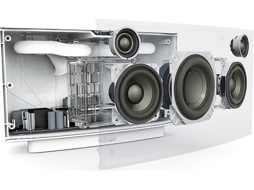 Sonos PLAY:5 (White) Wireless streaming music speaker (White) at