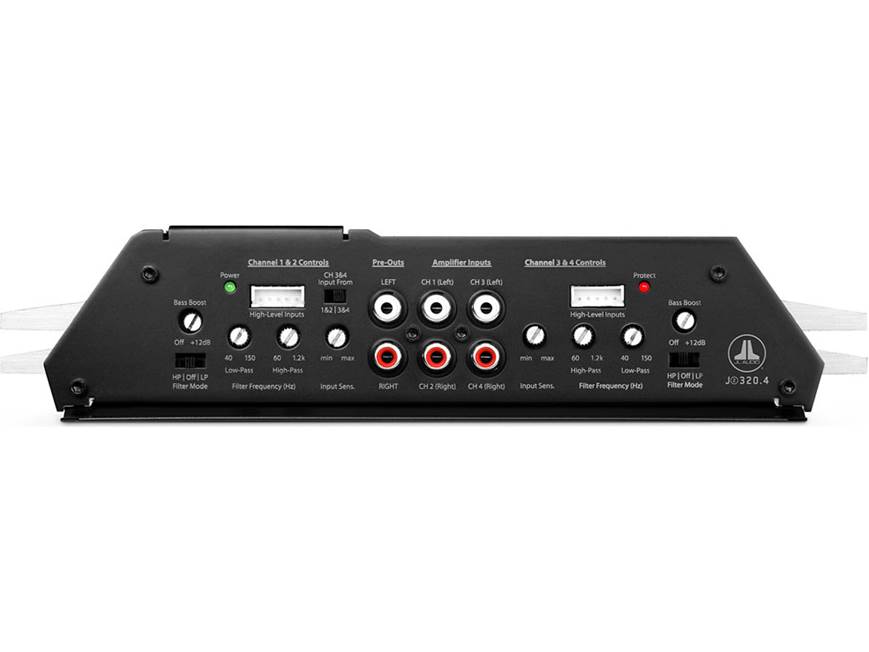 JL Audio J2 320.4 4-channel car amplifier — 60 watts RMS x 4 at