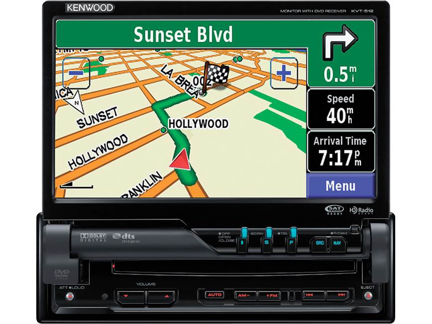 Kenwood KVT-512 DVD receiver (New Stock) at Crutchfield Canada