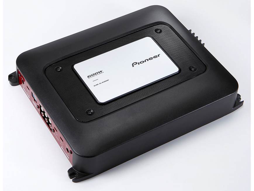 Pioneer GM-6400F 4-channel car amplifier — 60 watts RMS x 4 at