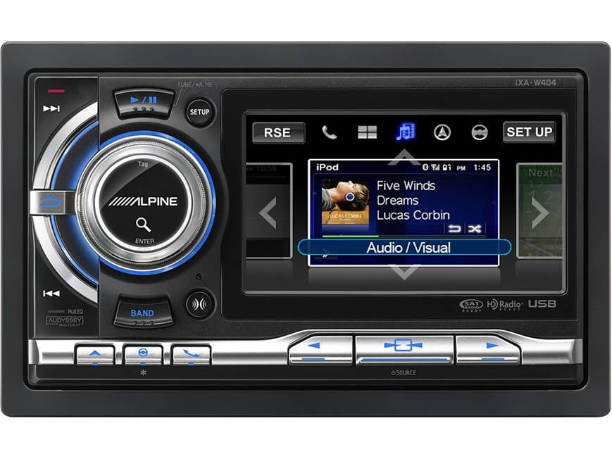 Alpine iXA-W404 Digital media receiver at Crutchfield Canada