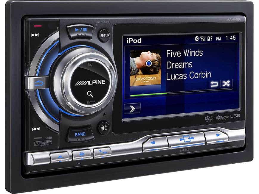 Alpine iXA-W404 Digital media receiver at Crutchfield Canada