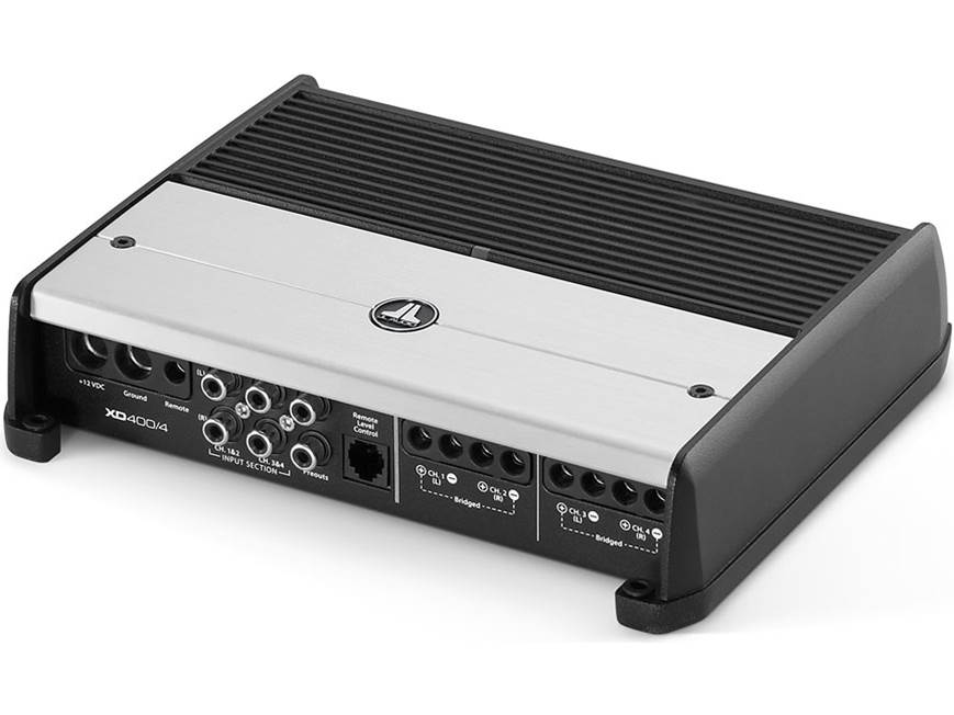 M*様 JL Audio XD400/4 400W 4チャンネルアンプ JL Audio XD400/4 4-channel car amplifier — 75 watts RMS x 4 (New