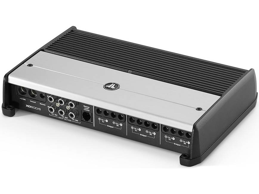 JL Audio XD600/6 6-channel car amplifier — 75 watts RMS x 6 (New