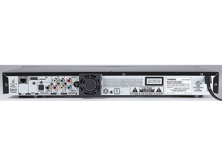 Toshiba BDX2000 Blu-ray Disc™ high-definition player at