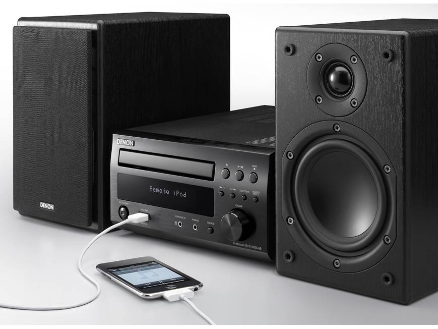 Denon D-M38 CD/AM/FM micro desktop stereo system at Crutchfield Canada