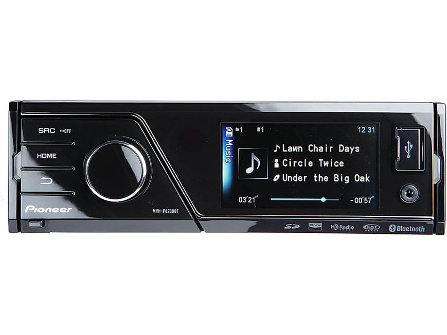 Pioneer MVH-P8200BT Digital media receiver at Crutchfield Canada
