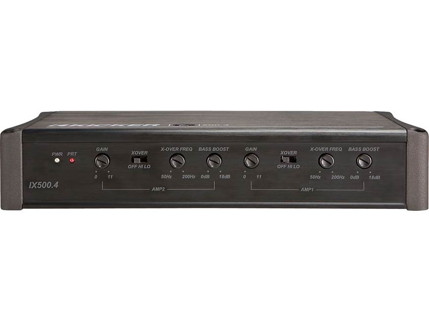 KICKER IX500.4 パワーアンプ Kicker IX500.4 4-channel car amplifier — 75 watts RMS x 4 at