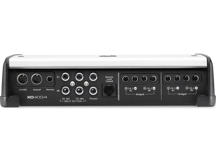 JL Audio XD400/4 4-channel car amplifier — 75 watts RMS x 4 (New