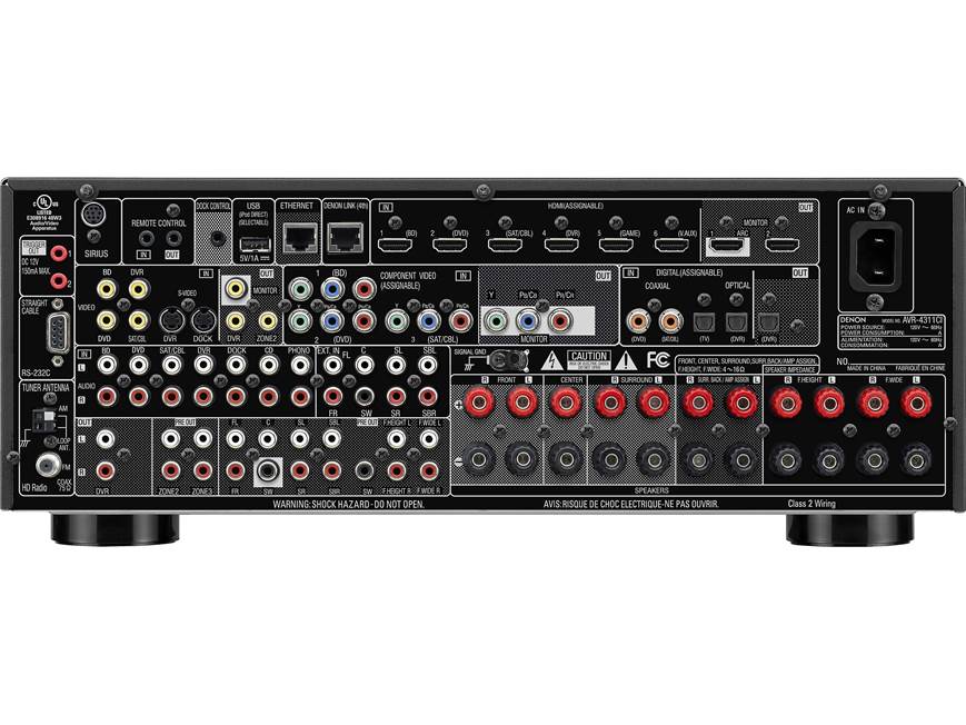Denon AVR-4311CI 9.2-channel home theatre receiver, Internet-ready