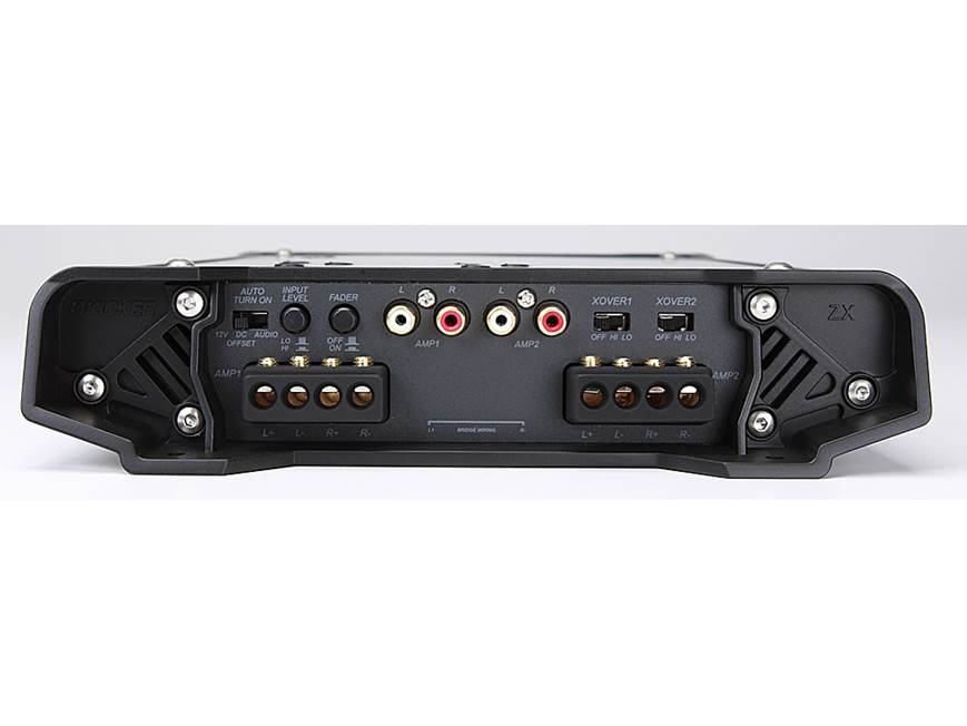 Kicker ZXM350.4 Marine amplifier — 60 watts RMS x 4 at Crutchfield