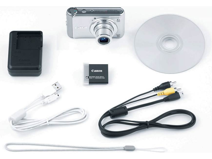 Canon PowerShot A3100 IS (Silver) 12.1-megapixel digital camera