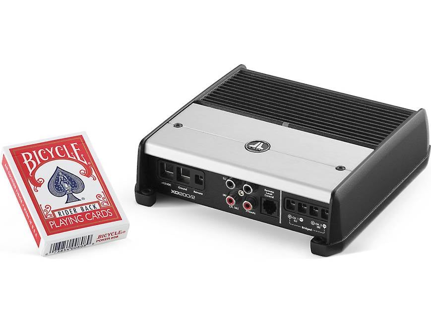 JL Audio XD200/2 2-channel car amplifier — 75 watts RMS x 2 at