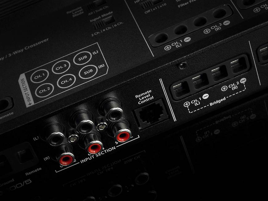 JL Audio XD700/5 5-channel car amplifier — 75 watts RMS x 4 at 4