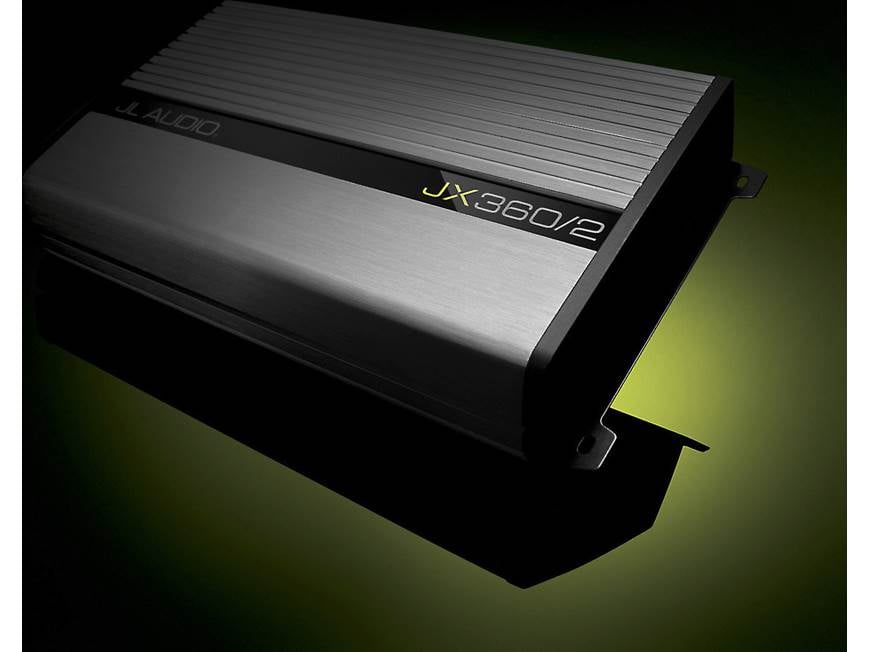 JL Audio JX360/2 2-channel car amplifier — 110 watts RMS x 2 at