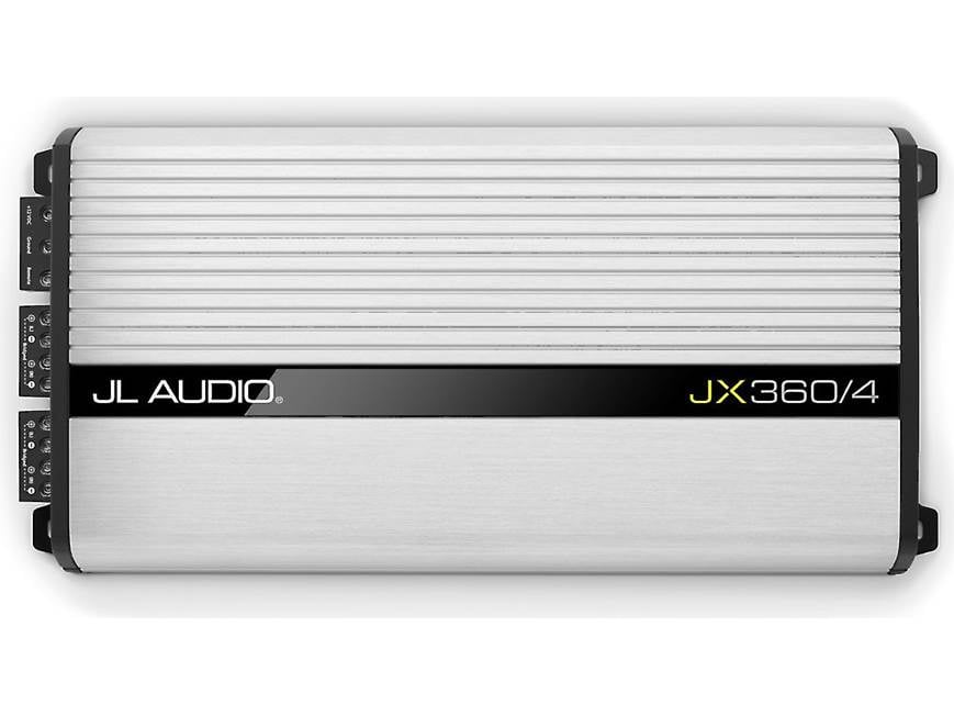 JL Audio JX360/4 4-channel car amplifier — 70 watts RMS x 4 at