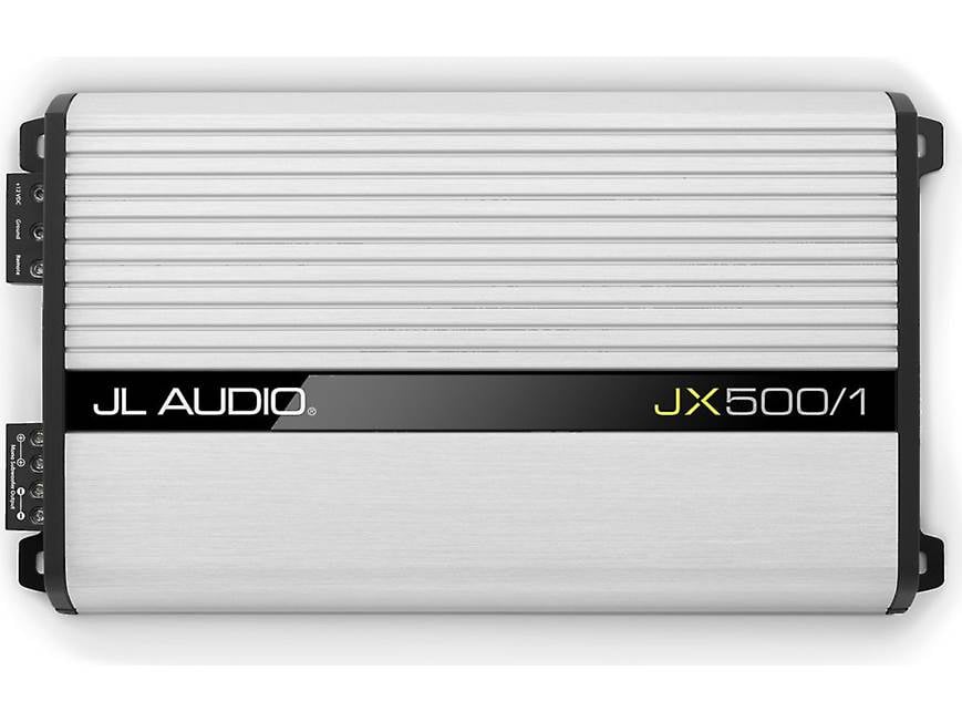 JL Audio JX500/1 Mono subwoofer amplifier — 500 watts RMS x 1 at 2
