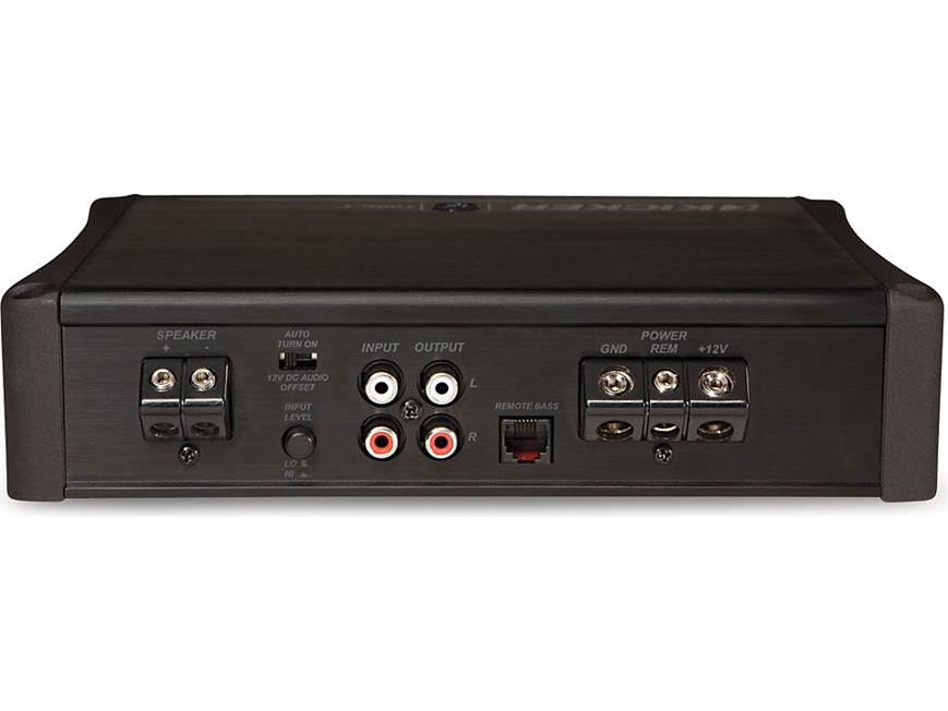 Kicker IX1000.1 Mono subwoofer amplifier — 1,000 watts RMS x 1 at