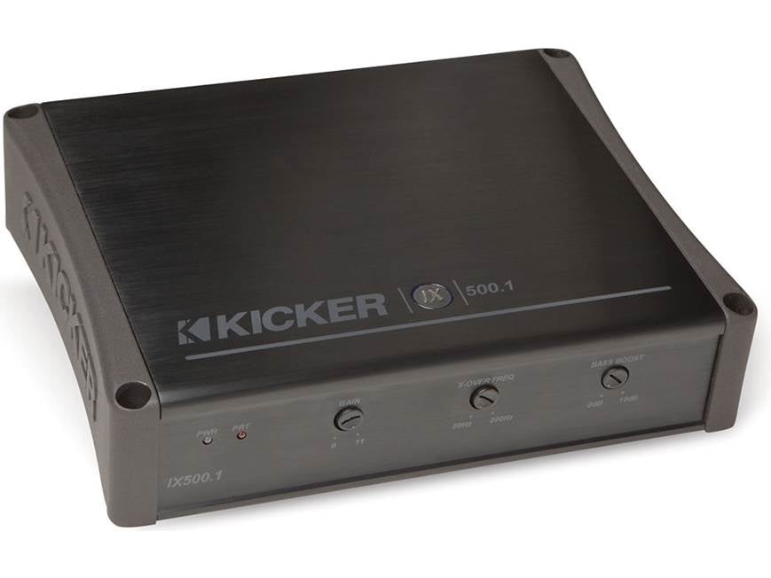 KICKER IX 500.4 アンプ　完動品 Kicker IX500.1 Mono subwoofer amplifier — 500 watts RMS x 1 at 2