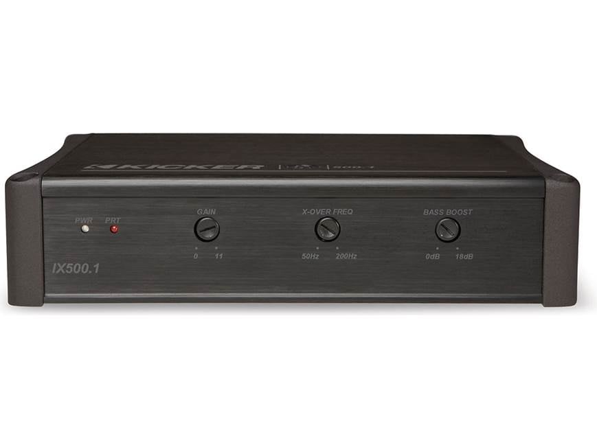 Kicker IX500.1 Mono subwoofer amplifier — 500 watts RMS x 1 at 2