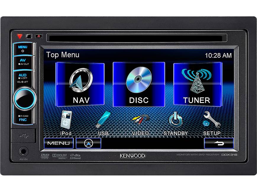 Kenwood DDX318 DVD receiver (New Stock) at Crutchfield Canada