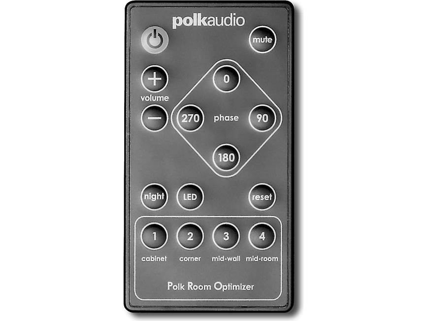 Polk Audio DSW PRO 440wi Powered subwoofer at Crutchfield Canada