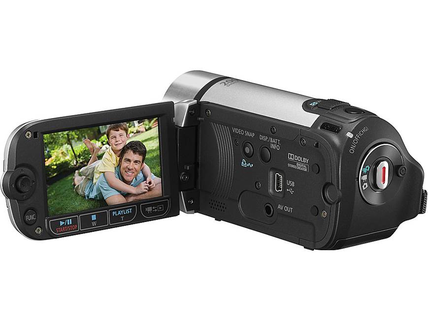 Canon FS300 (Silver) Standard-definition camcorder (Silver) at