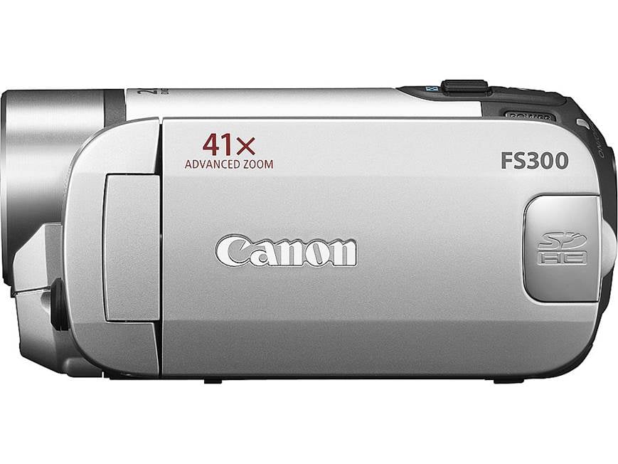Canon FS300 (Silver) Standard-definition camcorder (Silver) at