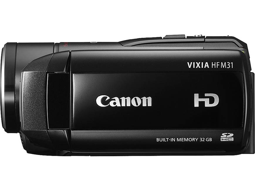 Canon VIXIA HF M31 HD camcorder with 32GB flash memory and 2-11/16