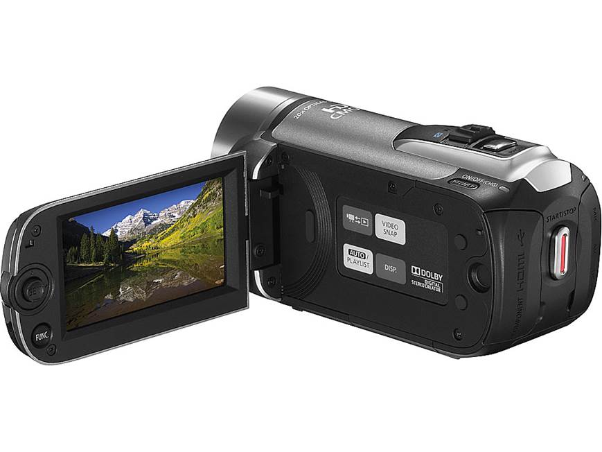 Canon VIXIA HF R100 HD camcorder at Crutchfield Canada