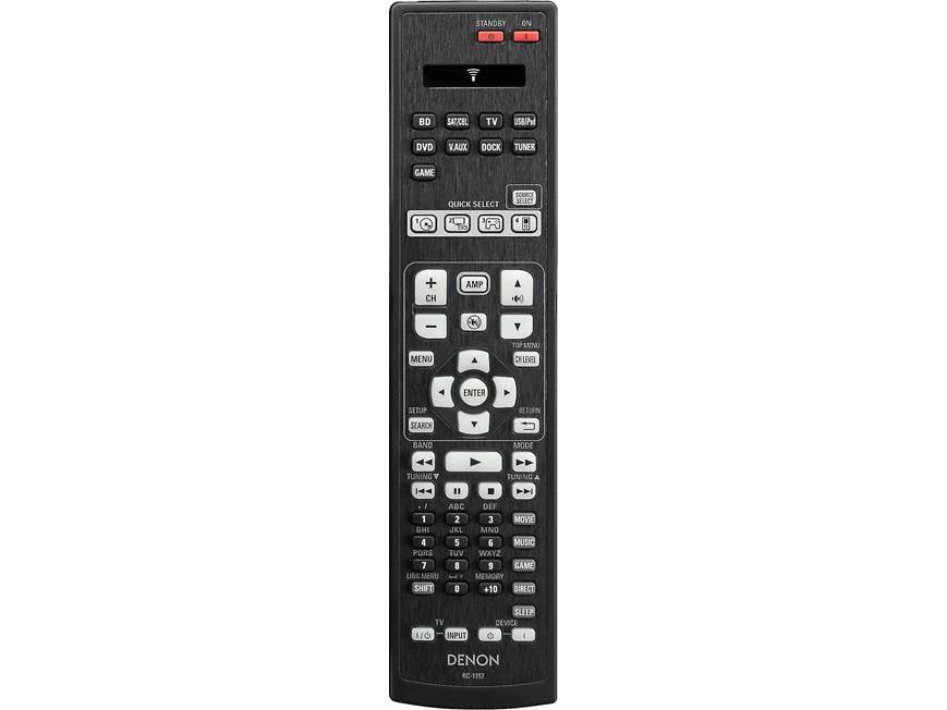 Denon AVR-1612 Home theatre receiver with 3D-ready HDMI switching