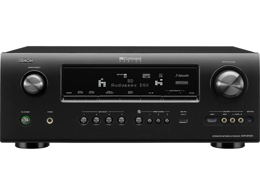 Denon AVR-3312CI Home theatre receiver with 3D-ready HDMI