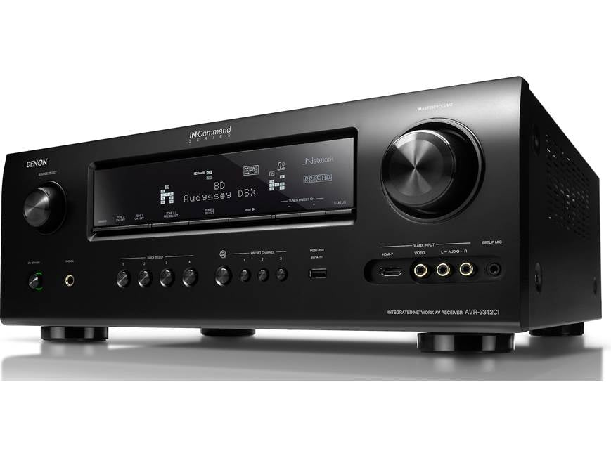 DENON AVR-3312 AVアンプ Denon AVR-3312CI Home theatre receiver with 3D-ready HDMI