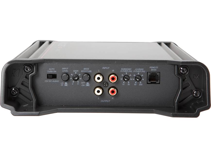 Kicker 10DX1000.1 Mono subwoofer amplifier — 1,000 watts RMS x 1