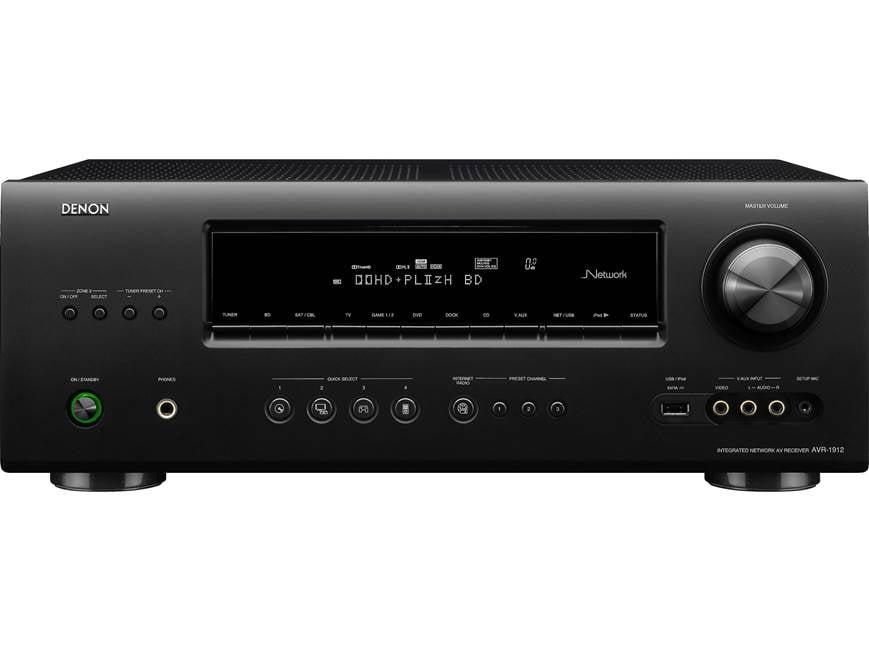 Denon AVR-1912 Home theatre receiver with 3D-ready HDMI switching