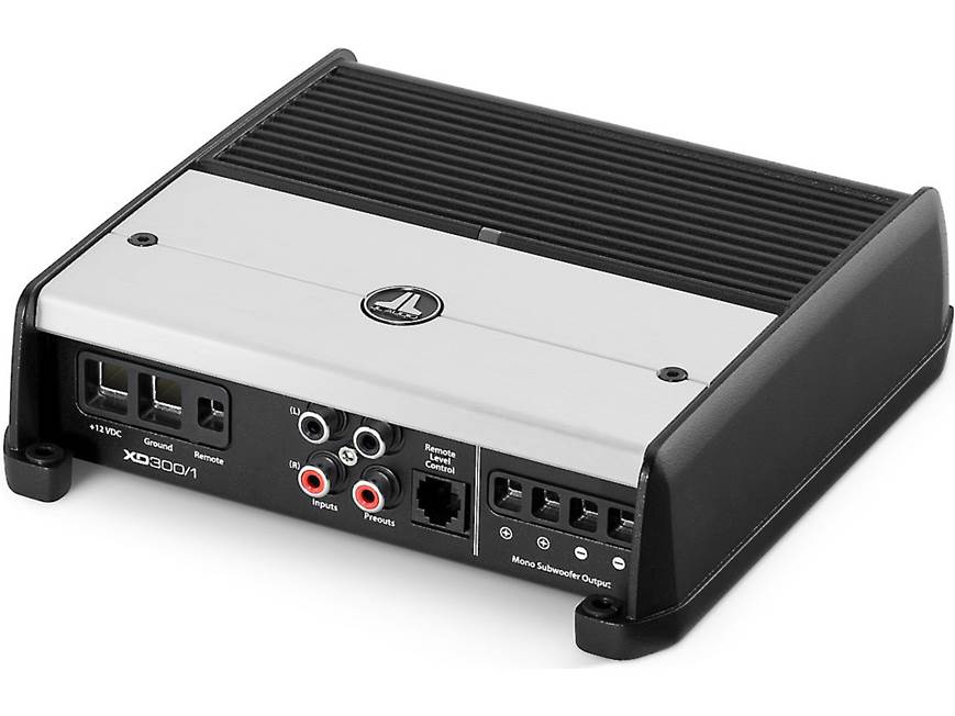 JL Audio XD300/1 Mono subwoofer amplifier — 300 watts RMS x 1 at 2