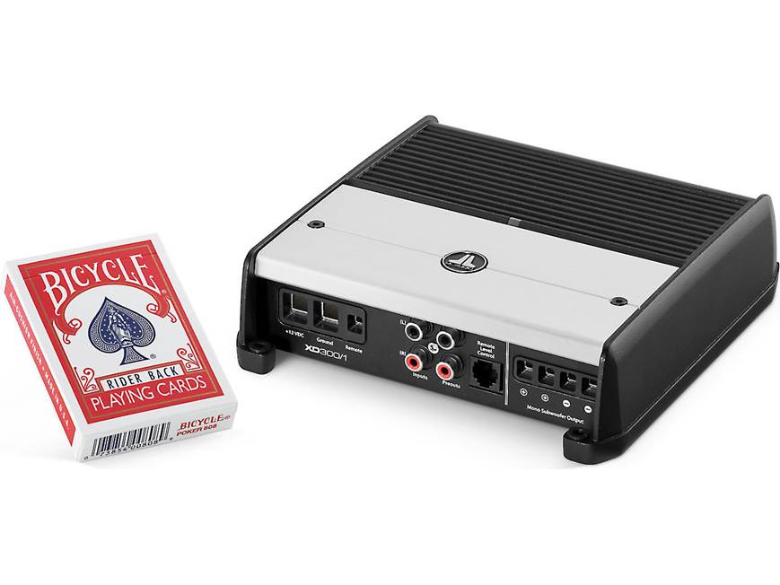 JL Audio XD300/1 Mono subwoofer amplifier — 300 watts RMS x 1 at 2