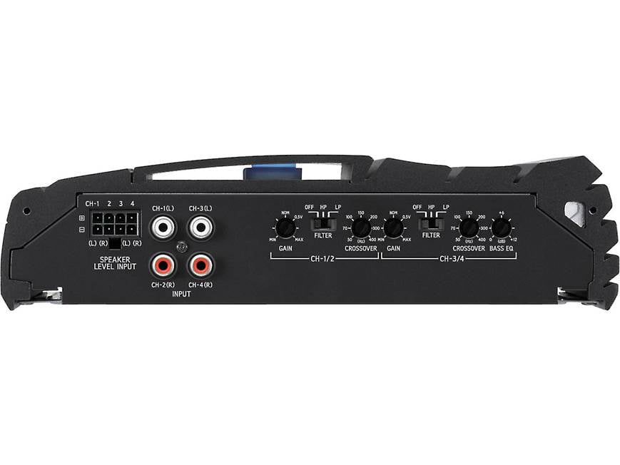 アルパイン MRX-F30 MAX650w 4チャンネル デジタル パワーアンプ Alpine MRX-F30 4-channel car amplifier — 50 watts RMS x 4 at