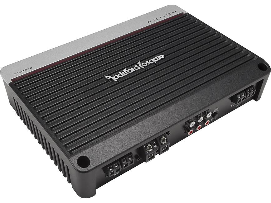 Rockford Fosgate Punch P1000X4D 4-channel car amplifier — 150
