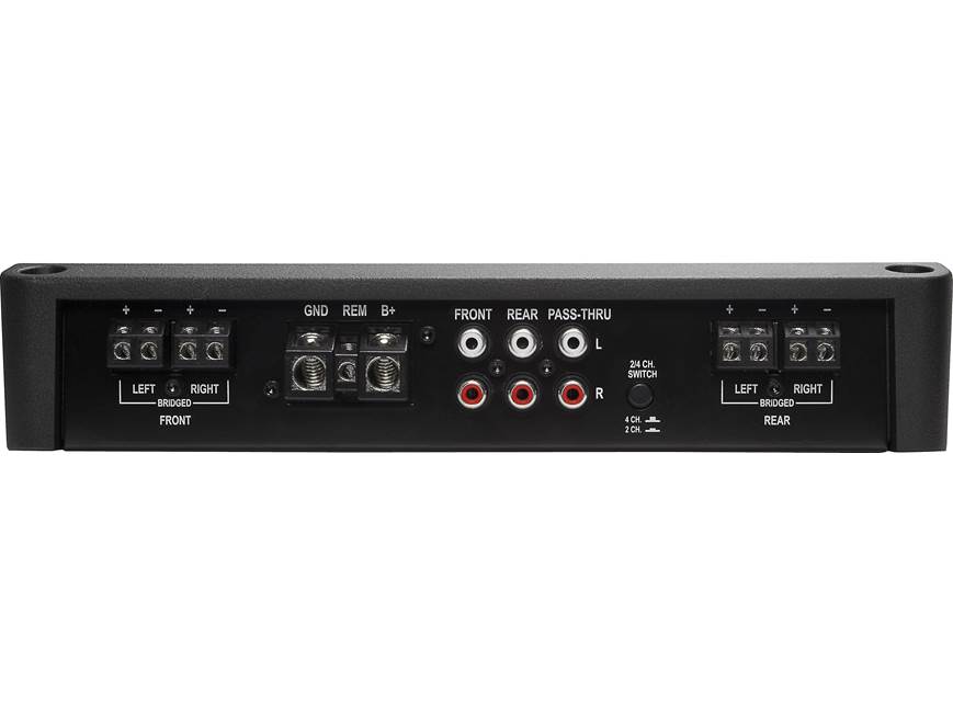 Rockford Fosgate Punch P500X4D 4-channel car amplifier — 75 watts