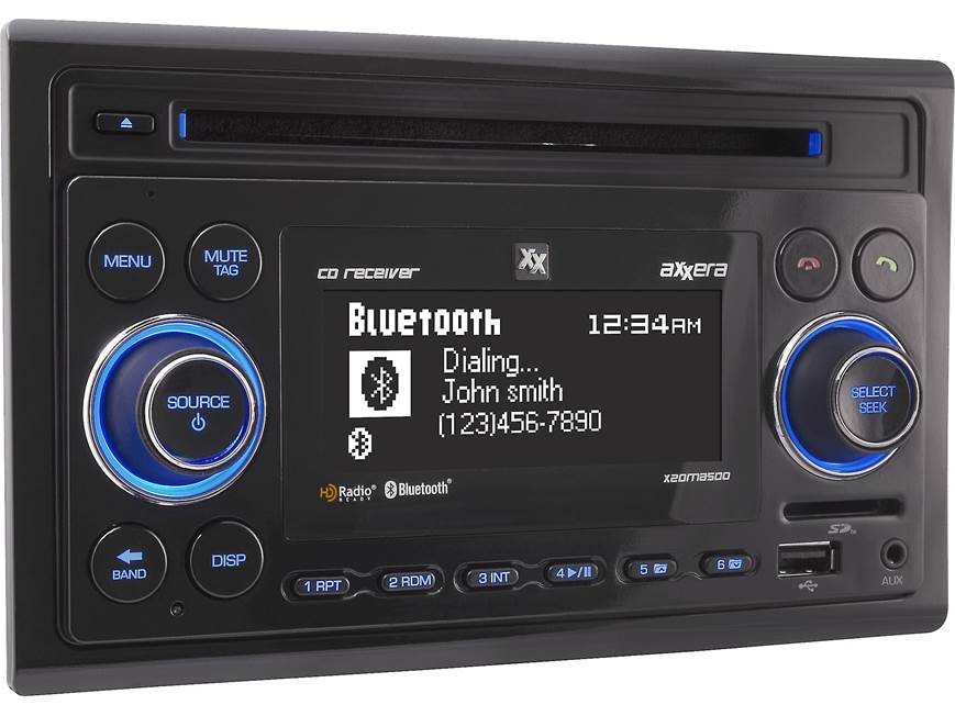 Axxera X2DMA500 CD receiver at Crutchfield Canada