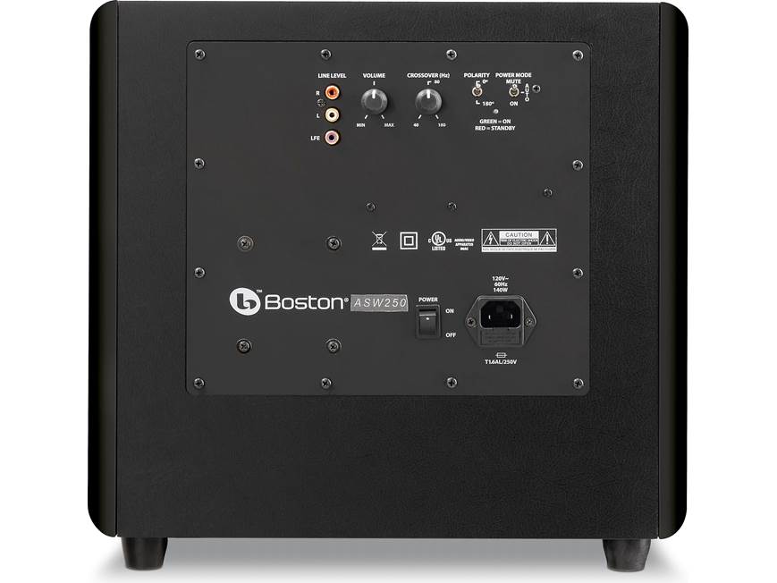 Boston Acoustics ASW 250 Powered subwoofer (A Series) at