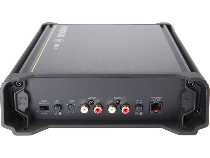 Kicker 11DX250.1 Mono subwoofer amplifier — 250 watts RMS x 1 at 2