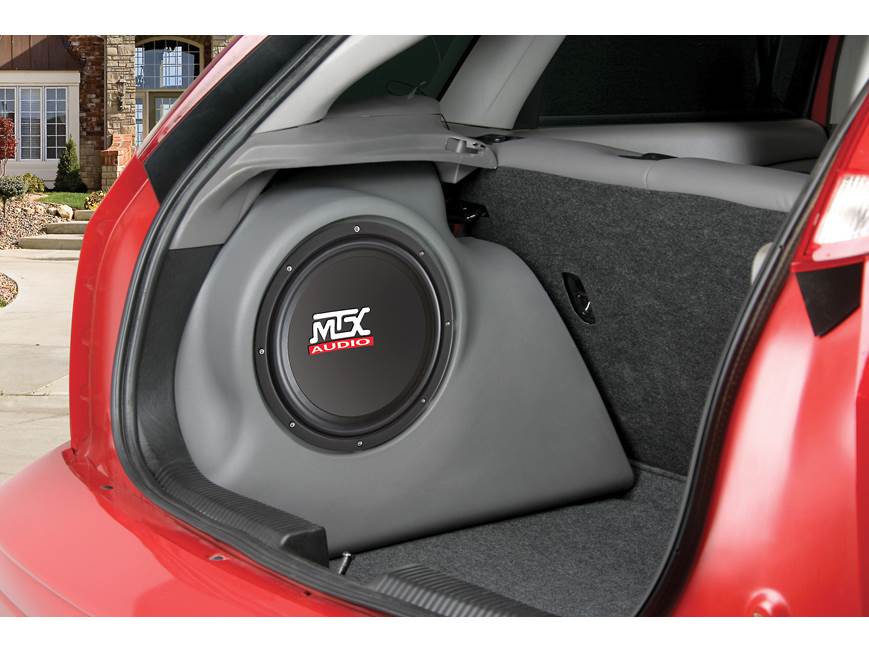 MTX ThunderForm Unloaded Enclosure (Black) Holds a single 12