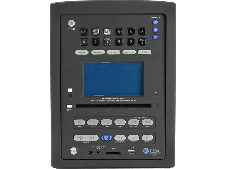 Concertone ZX800 DVD receiver at Crutchfield Canada